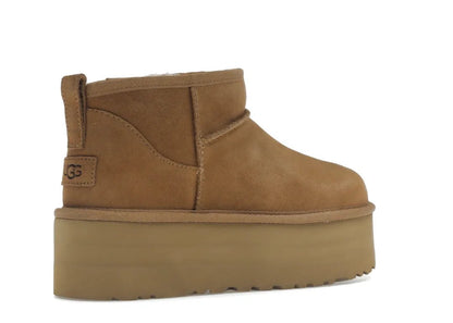 UGG Classic Ultra Mini Platform Boot Chestnut (W) - PLUGSNEAKRS